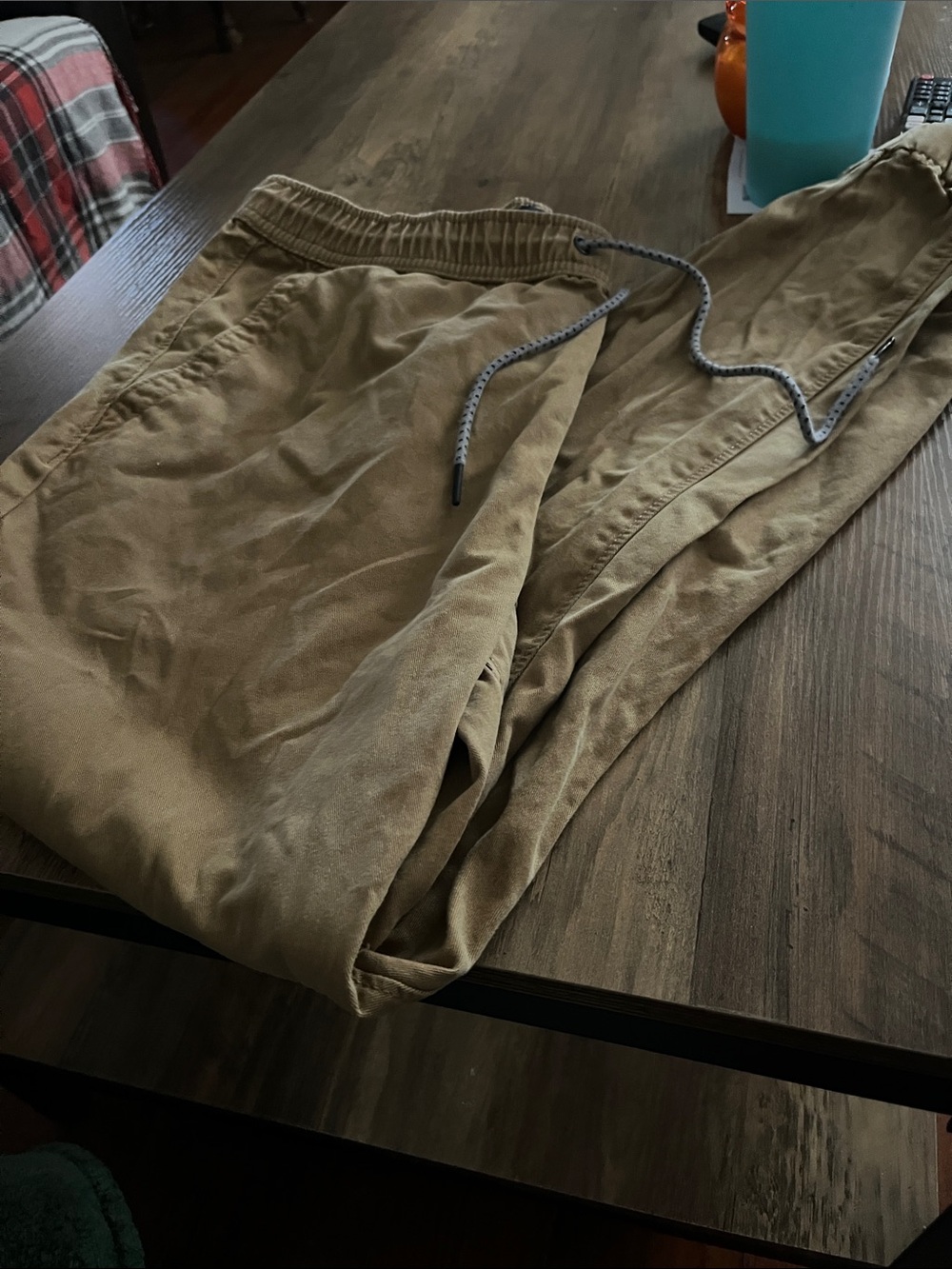 Aeropostale Women's Tan Chinos with Drawstring Waist